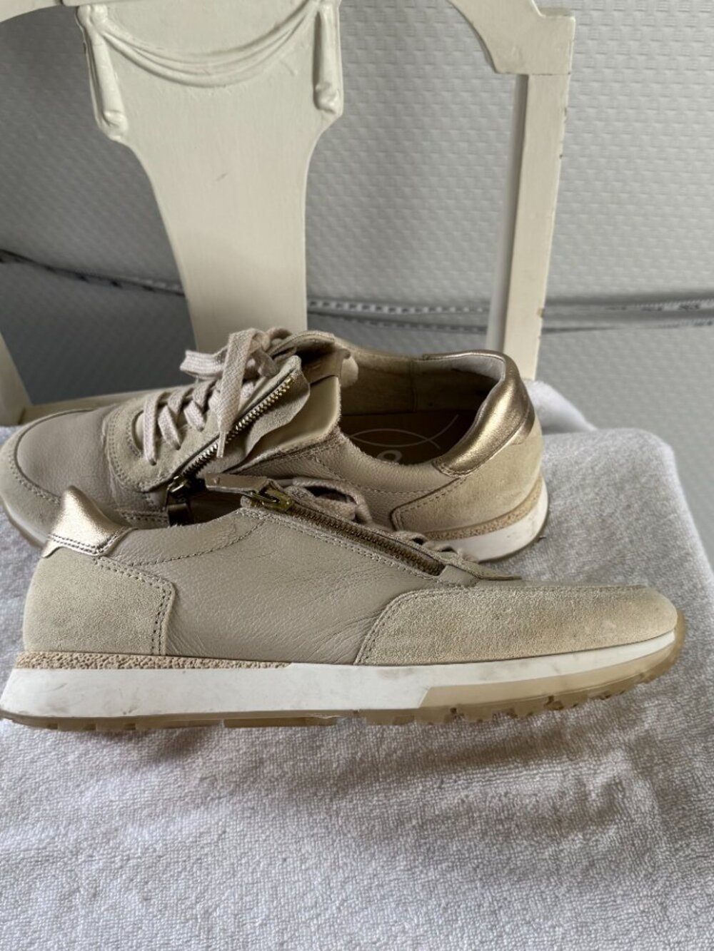 PAUL GREEN ZIP UP SNEAKERS SIZE 7 US 9.5-10 - Picture 3 of 10